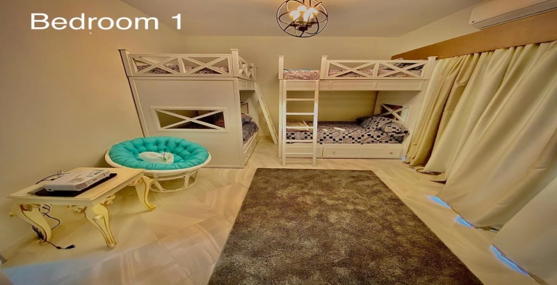 شاليه للايجار في مراسي بلانكا 3 غرف