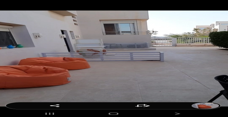 شاليه فاخر للايجار في هاسيندا باي الدور الارضي 3 غرف