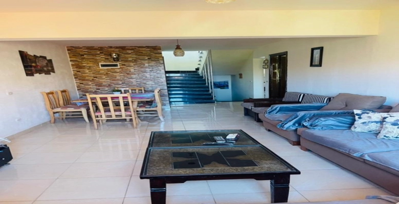 شاليه للإيجار في قرية لازوردي الساحل الشمالي 3 غرف