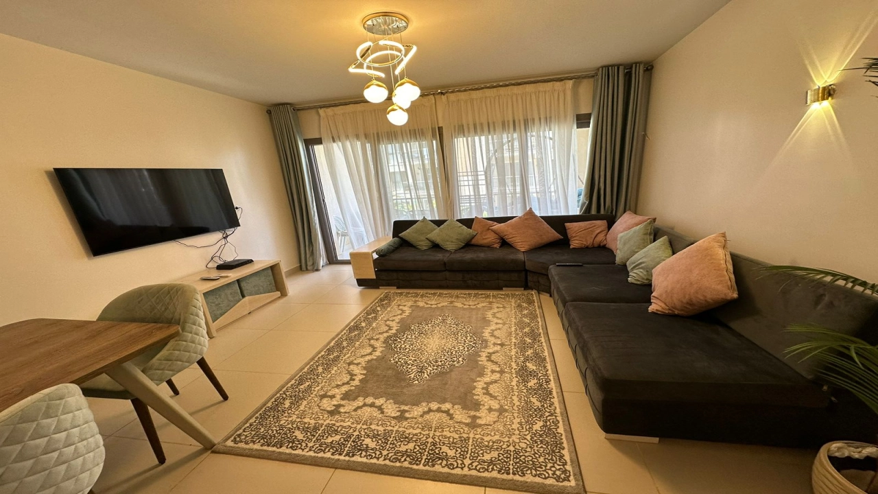 شاليه 2 غرفة للايجار - في مارينا مراسي - الساحل الشمالي