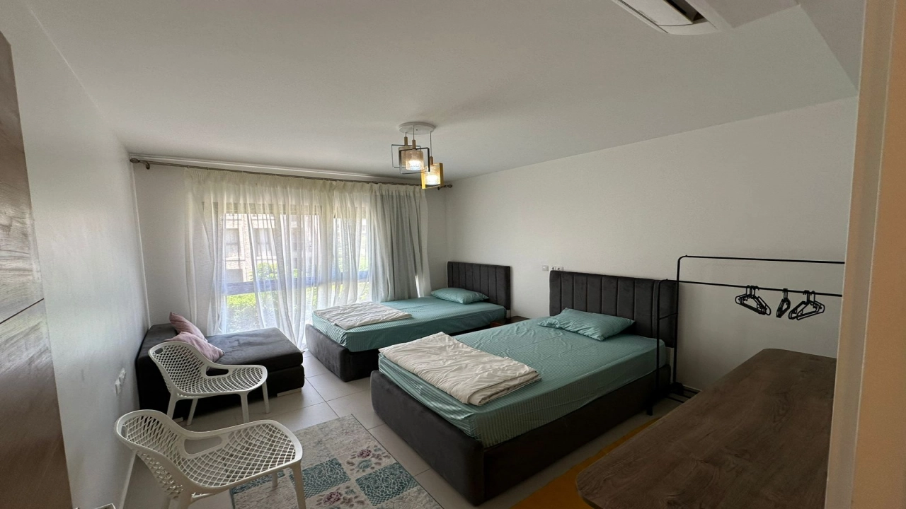 شاليه 2 غرفة للايجار - في مارينا مراسي - الساحل الشمالي