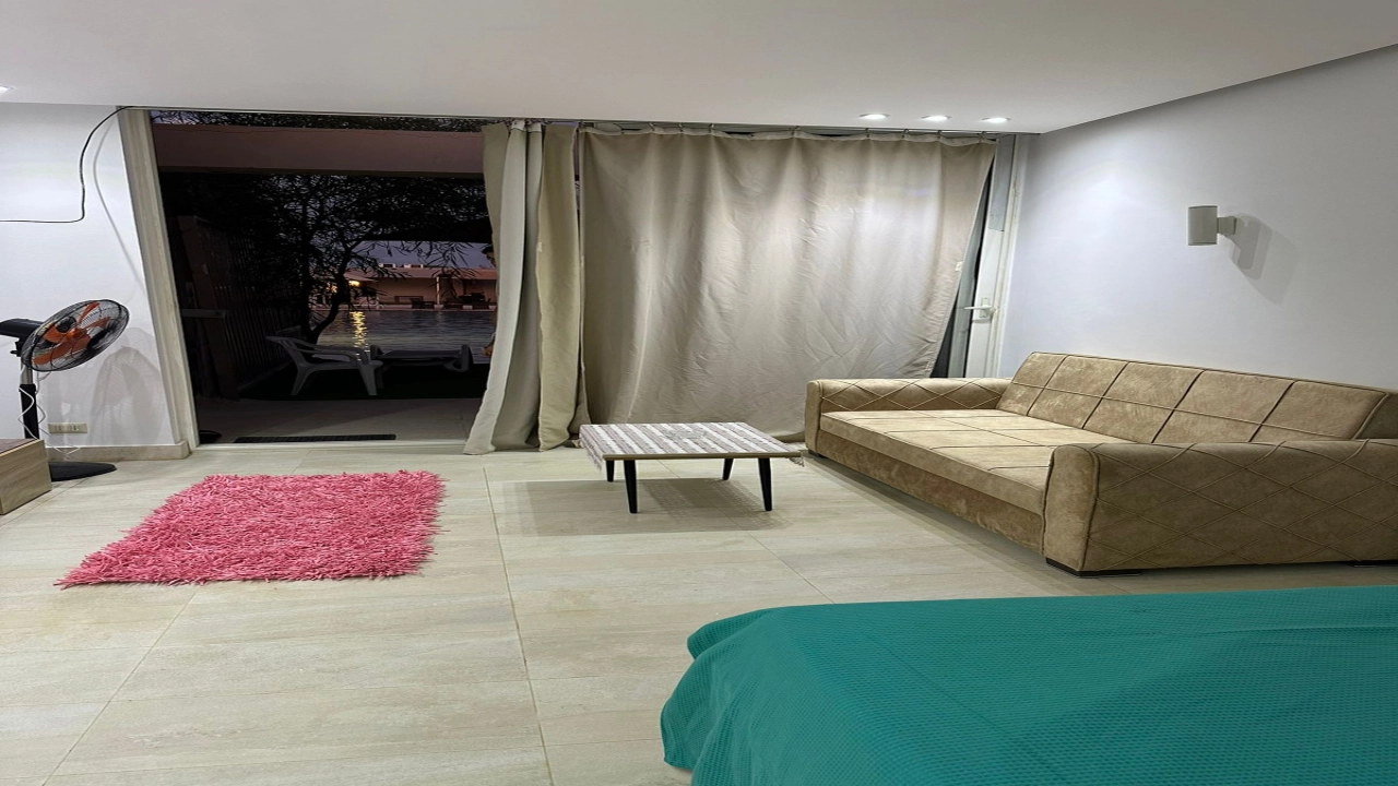 كبانة للإيجار في قرية هاسيندا باي الساحل الشمالي