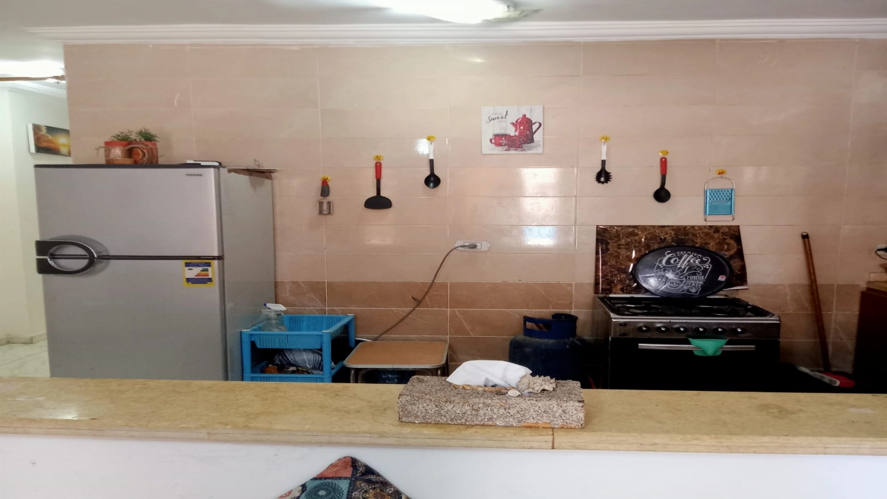 شالية للإيجار في قرية ديمورا الساحل الشمالي غرفتين