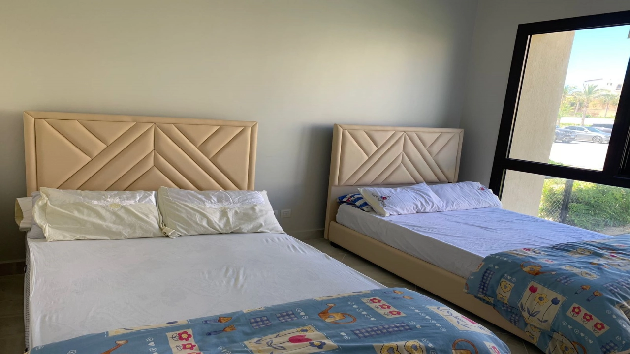 شالية 2 غرفة للايجار -- في الساحل الشمالي - بمراسي ( بلانكا )