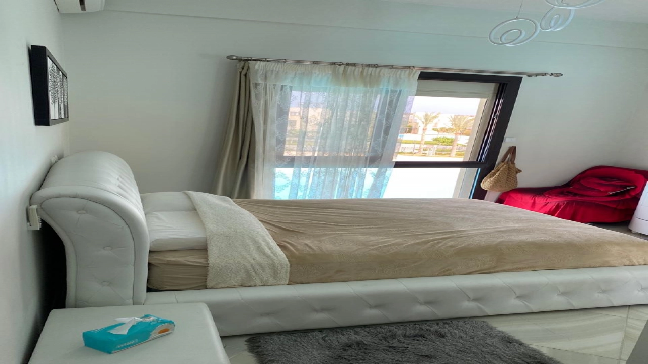 شالية 3 غرفة للايجار - الساحل الشمالي - بمراسي ( بلانكا )