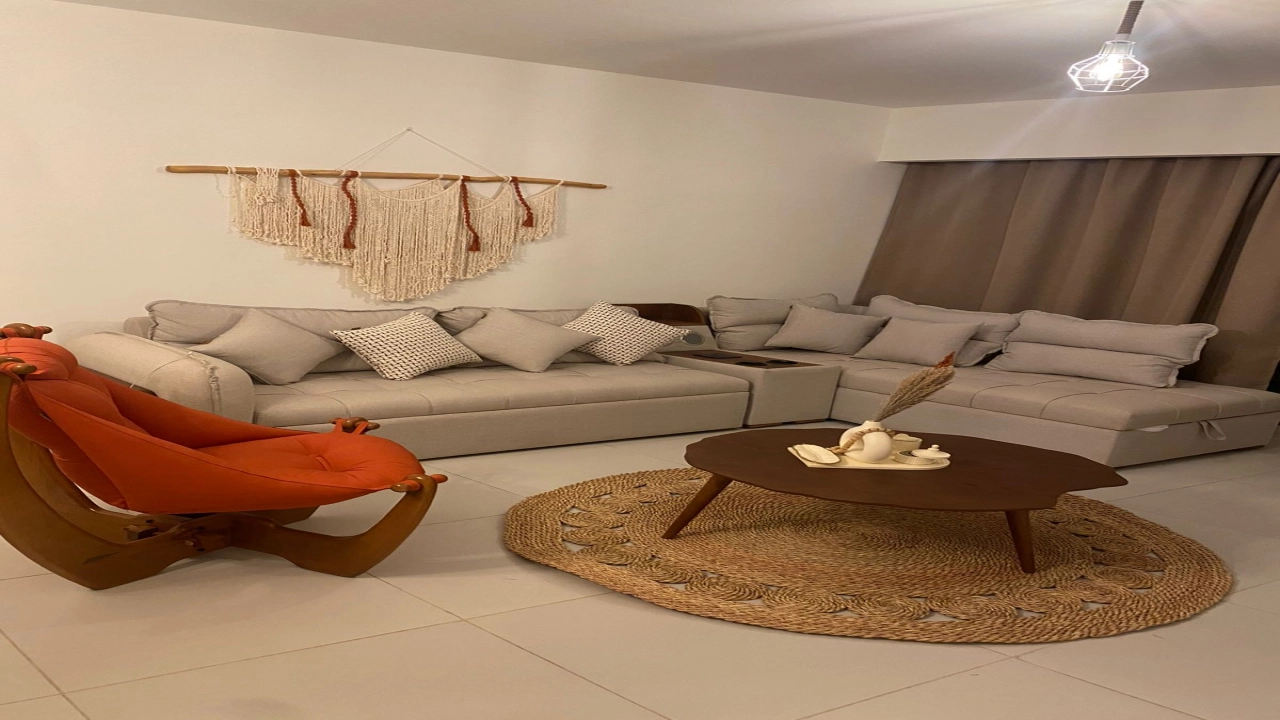 شالية غرفتين للأيجار بالساحل الشمالي قرية مراسي (مارينا ويست)