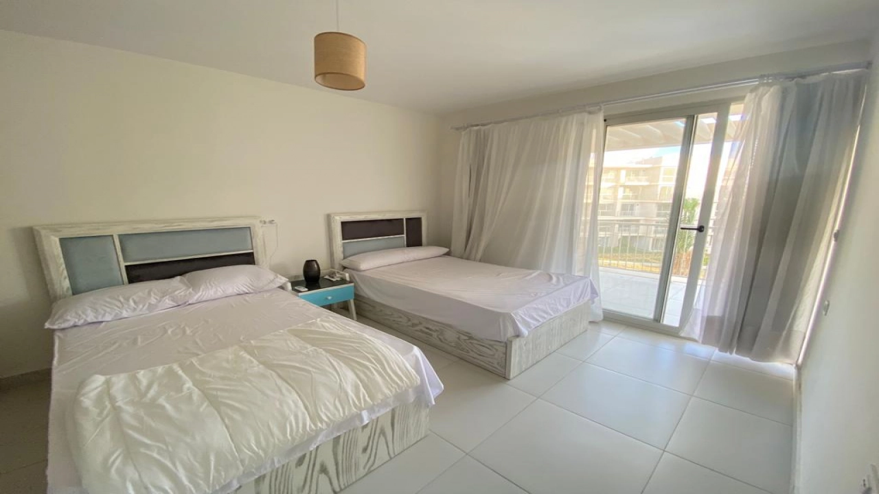 شالية 2 غرفة للأيجار بالساحل الشمالي قرية مراسي مارينا