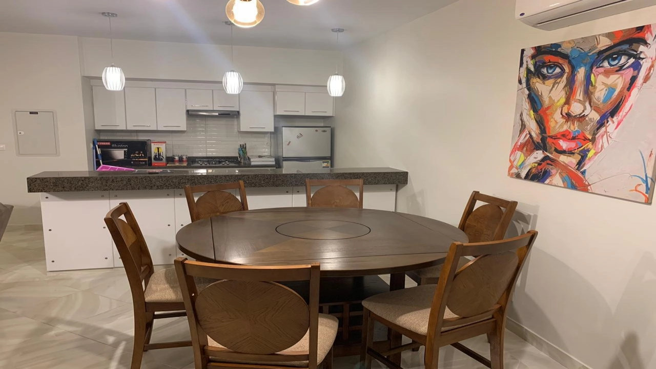 شالية للايجار 3 غرف بالساحل الشمالي بقرية مراسي (بلانكا)