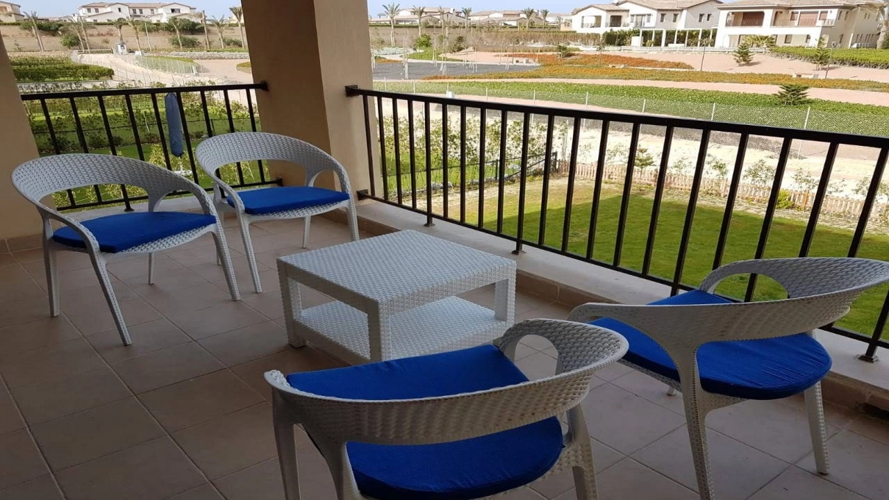 شاليه دوبلكس للايجار في مراسي بلانكا 4غرف