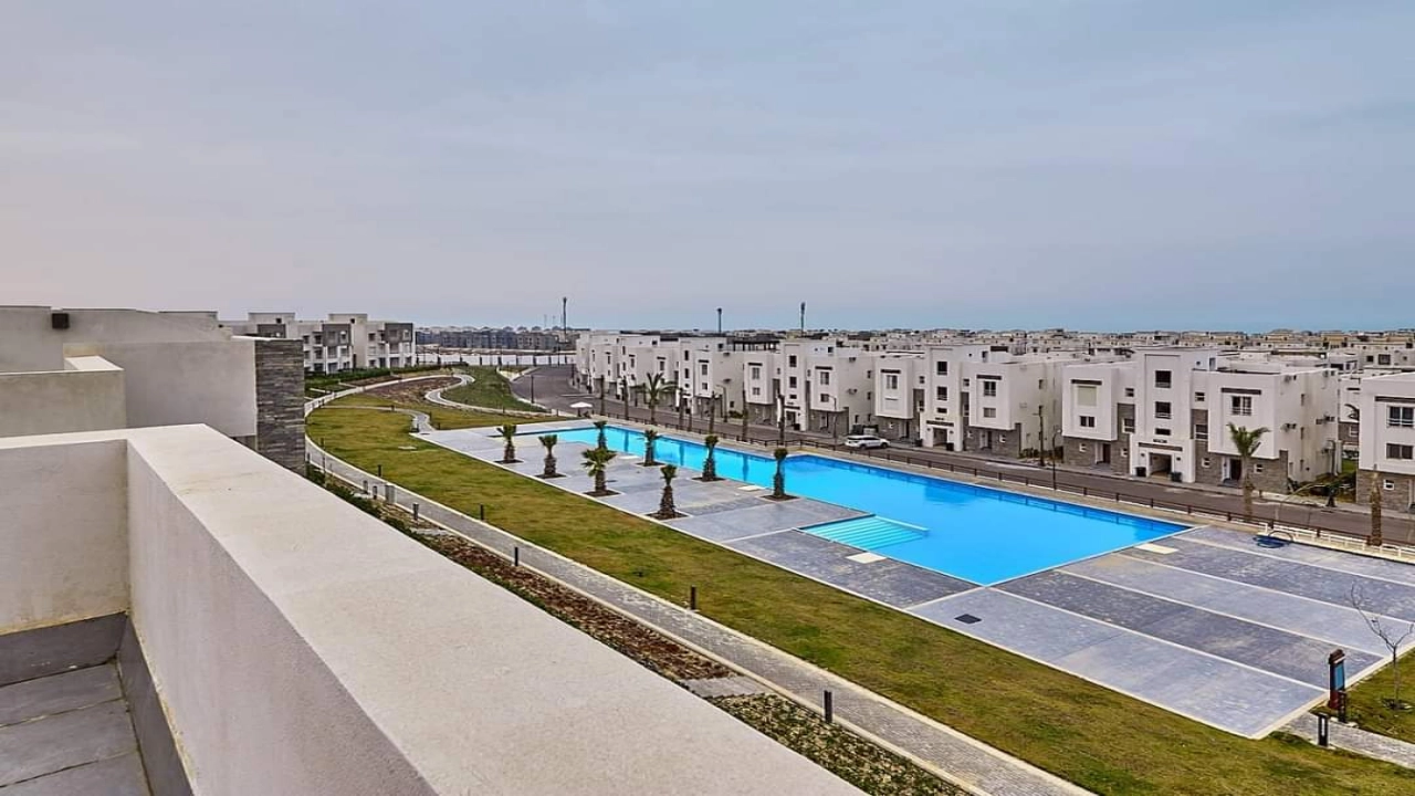 شاليه للايجار فى امواج الساحل الشمالي غرفتين