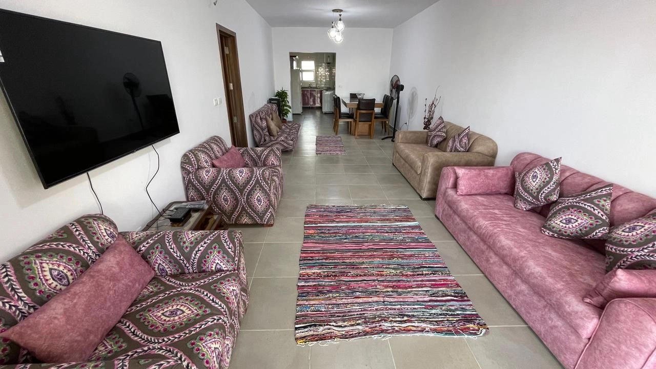 شالية للإيجار في امواج الساحل الشمالي 3 غرف نوم