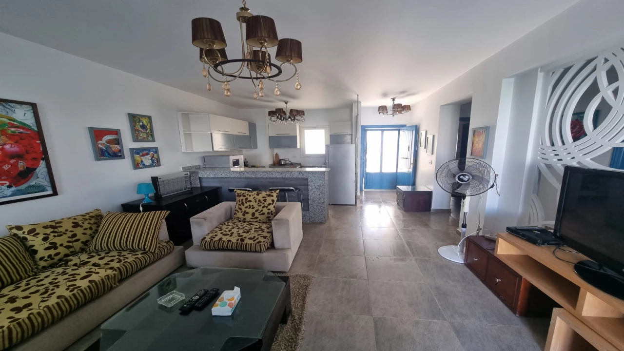 شالية للإيجار في الساحل الشمالي ماونتن فيو 3 غرف