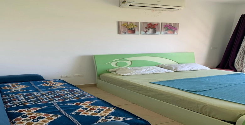 شالية للإيجار في قرية امواج الساحل الشمالي Chalet for rent in Amwaj North Coast Village