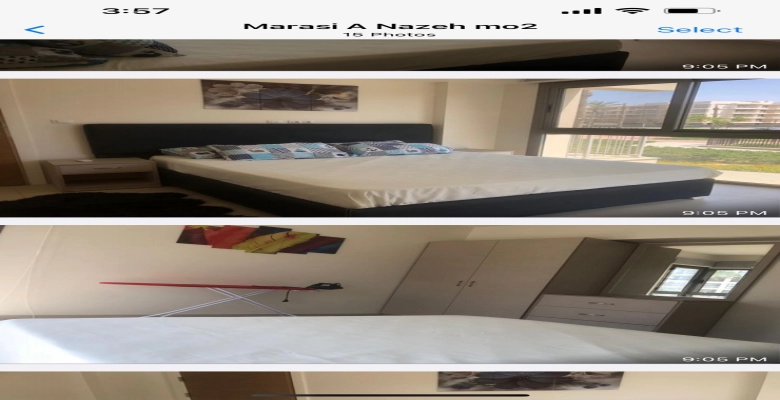 شاليه للايجار في مراسي مارينا غرفه نوم