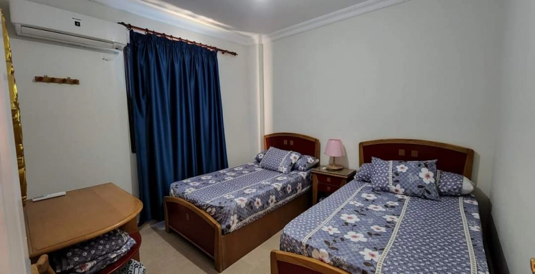 شالية للإيجار قرية نيس الساحل الشمالي Chalet for rent in Nice village, North Coast