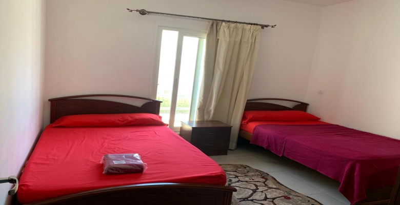 شاليه للايجار في امواج 2 غرفه