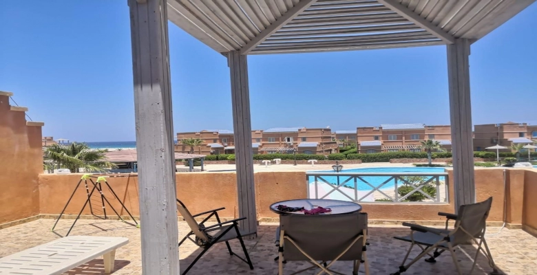 شالية للإيجار قرية رويال بيتش العين السخنة Chalet for rent in Royal Beach Village, Ain Sokhna