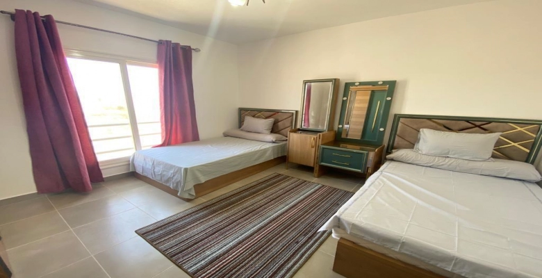 شالية للايجار في قرية امواج الساحل الشمالي