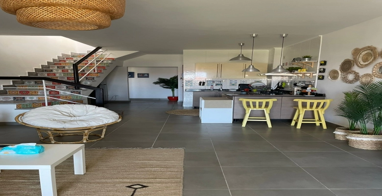 شاليه للبيع  في قريه امواج في  ساحل الشمالي Chalet for sale in Amwaj village on the northern coast