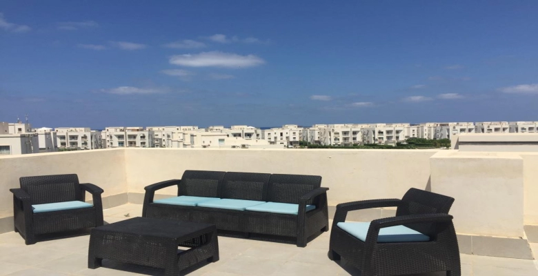 شاليه للبيع  في قريه امواج في  ساحل الشمالي Chalet for sale in Amwaj village on the northern coast