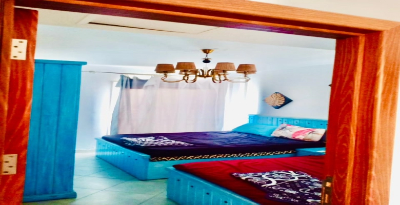 شاليه للإيجار في قرية امواج الساحل الشمالي Chalet for rent in Amwaj North Coast Village