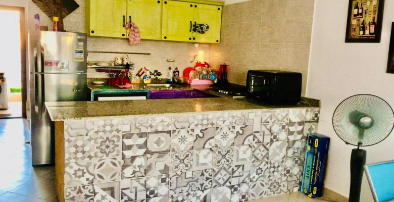 شاليه للإيجار في قرية امواج الساحل الشمالي Chalet for rent in Amwaj North Coast Village