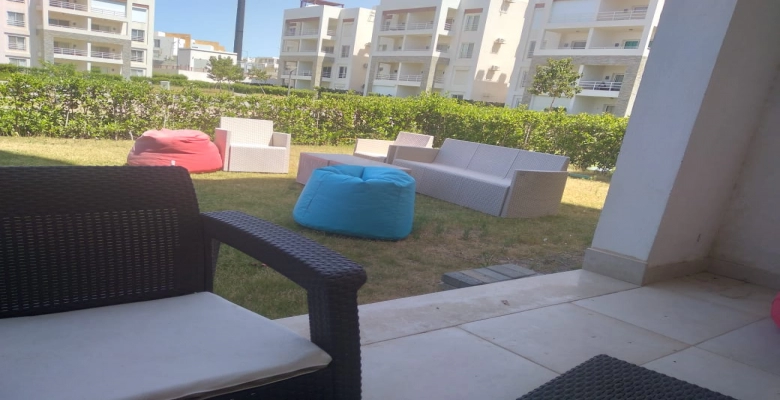 شاليه للايجار بامواج في الساحل الشمالي  Chalet for rent in Amwaj, North Coast