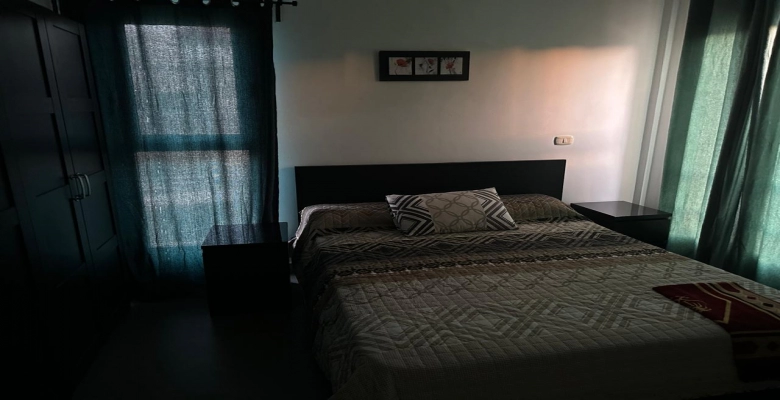 شالية للإيجار في قرية امواج الساحل الشمالي Chalet for rent in Amwaj North Coast Village