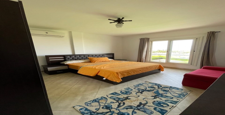 شاليه  بينتهاوس 3غرف  للايجار في امواج  - سيدى عبدالرحمن