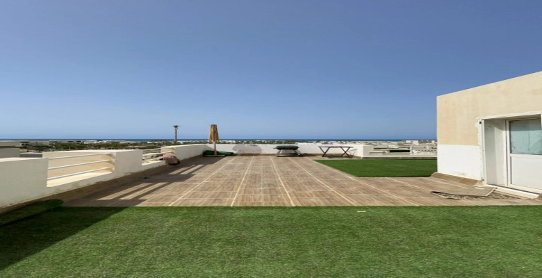 شاليه  بينتهاوس 3غرف  للايجار في امواج  - سيدى عبدالرحمن