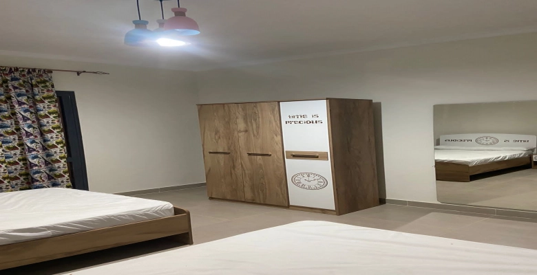 شالية للإيجار في قرية جايا راس الحكمة الساحل الشمالي Chalet for rent in Gaia Ras El Hekma Village, North Coast