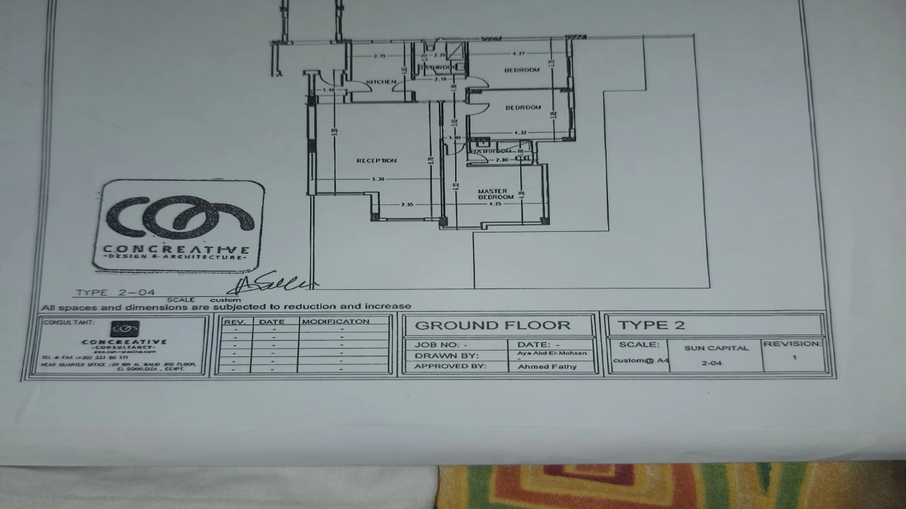 شقه في  sun capital  للبيع