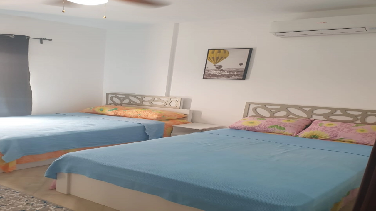 دوبلكس للايجار في امواج الدور الارضي 3غرف