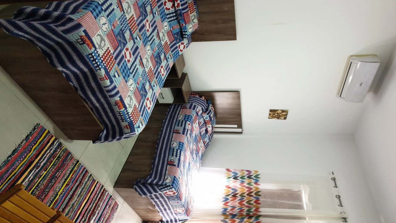 شالية ايجار 2 نوم اراضي  بجنينة في قرية امواج الساحل الشمالي