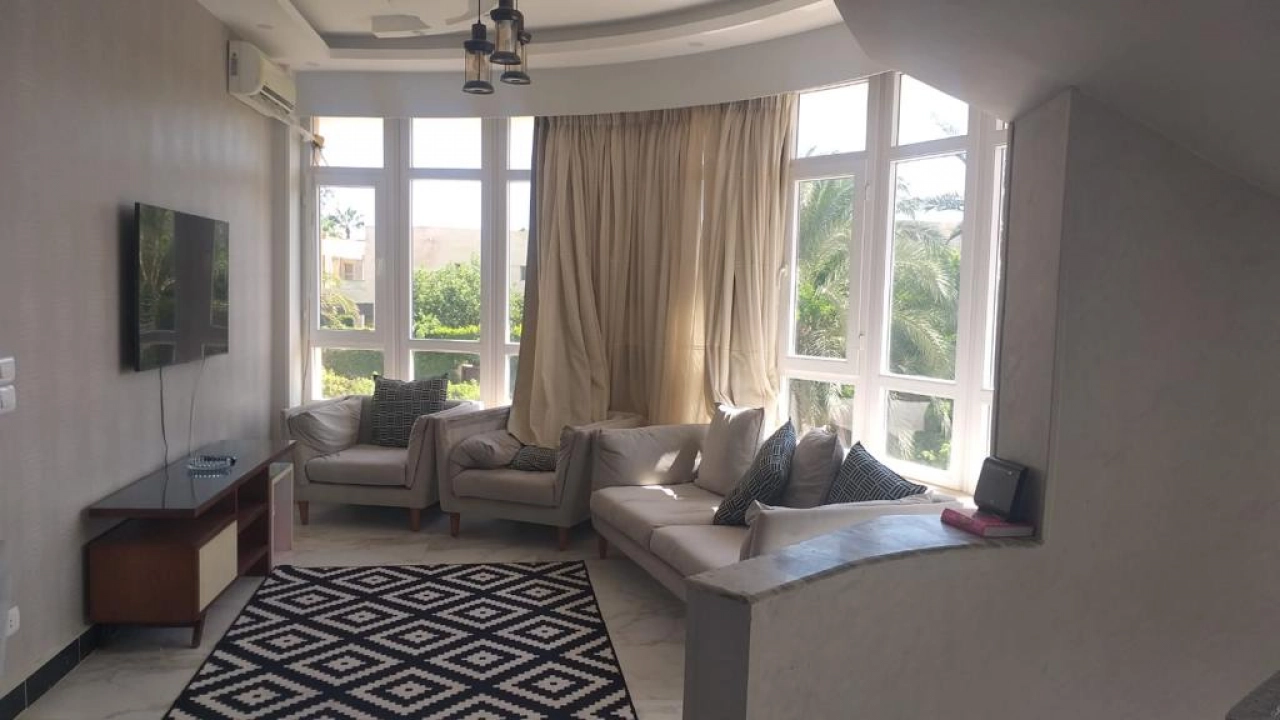 فيلا للإيجار في قرية مارينا الساحل الشمالي لسان الوزراء