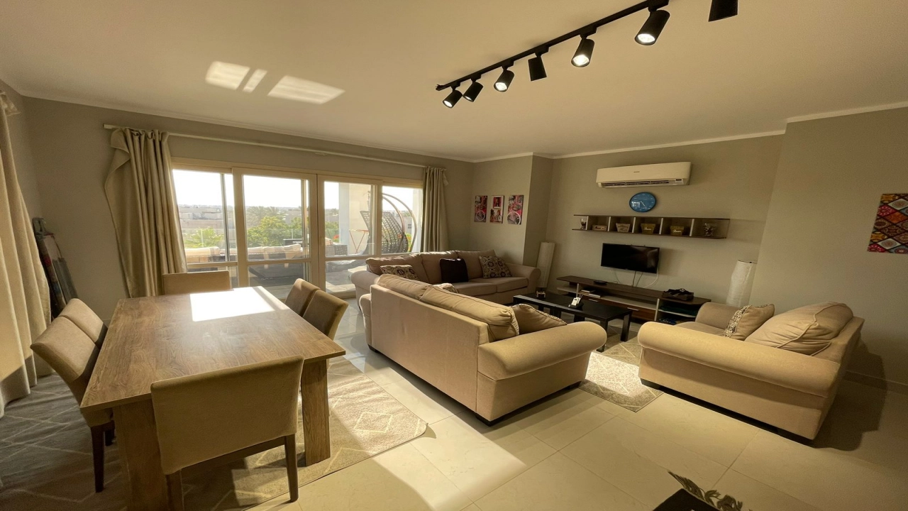 شالية للإيجار في قرية هاسيندا الساحل الشمالي 4 غرف نوم