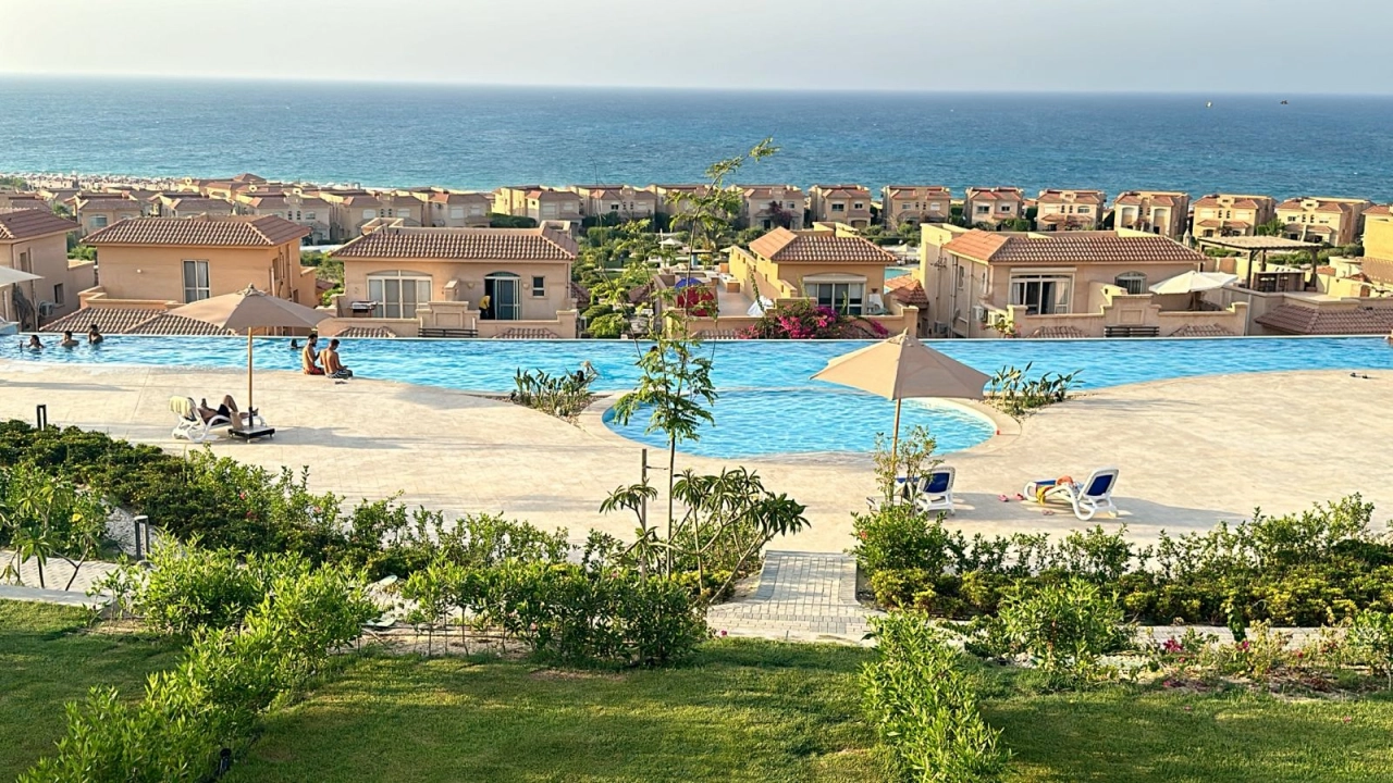 شاليه للايجار في تلال الساحل الشمالي 3غرف