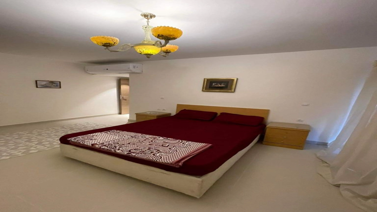 شاليه للايجار في مراسي ماريناارضي بجاردن غرفتين