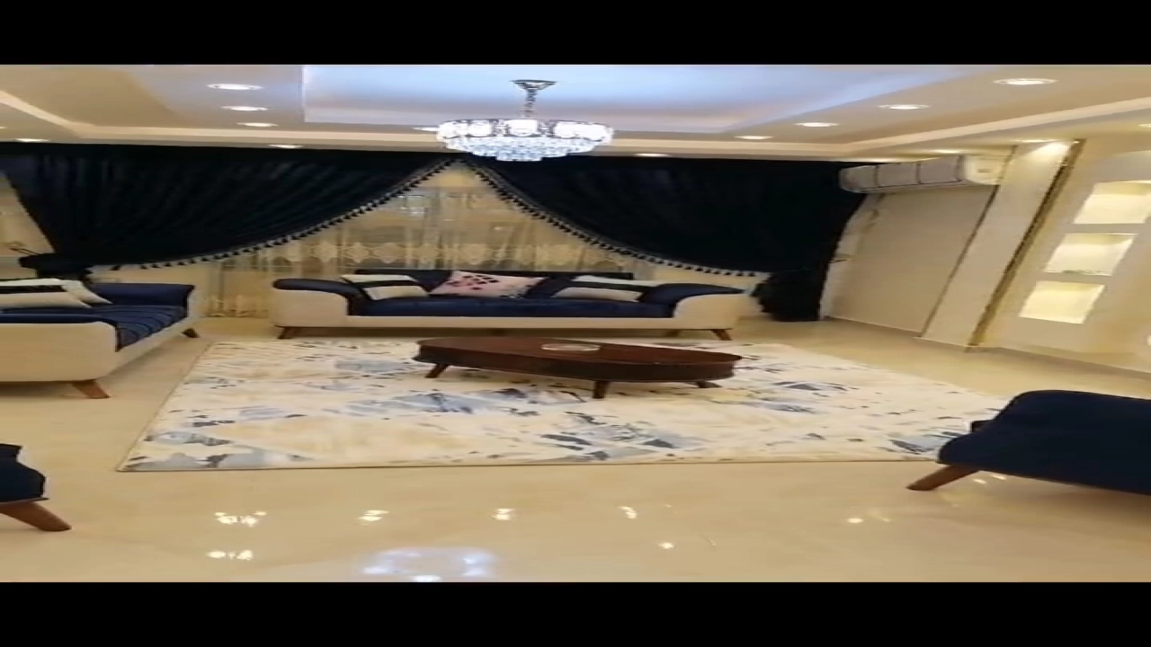 شقة  مفروشة للبيع مكونة من 3 غرف نوم و 2 حمام وريسبشن 3 قطع  ومطبخ