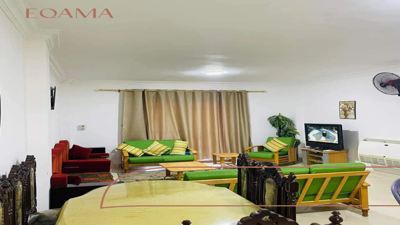 ايجار شاليه ارضي بقريه اكواريوس العين السخنه 3 غرف