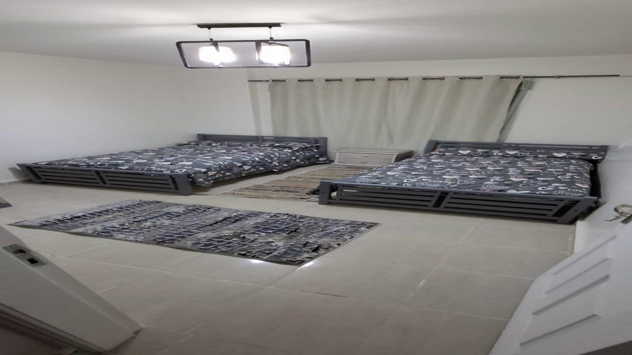 شالية 3 غرف للايجار في قريه بلومار وادي دجله بالعين السخنة