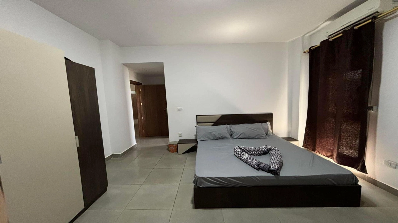 شالية للايجار3  نوم اراضي بحديقة في قرية امواج الساحل الشمالي