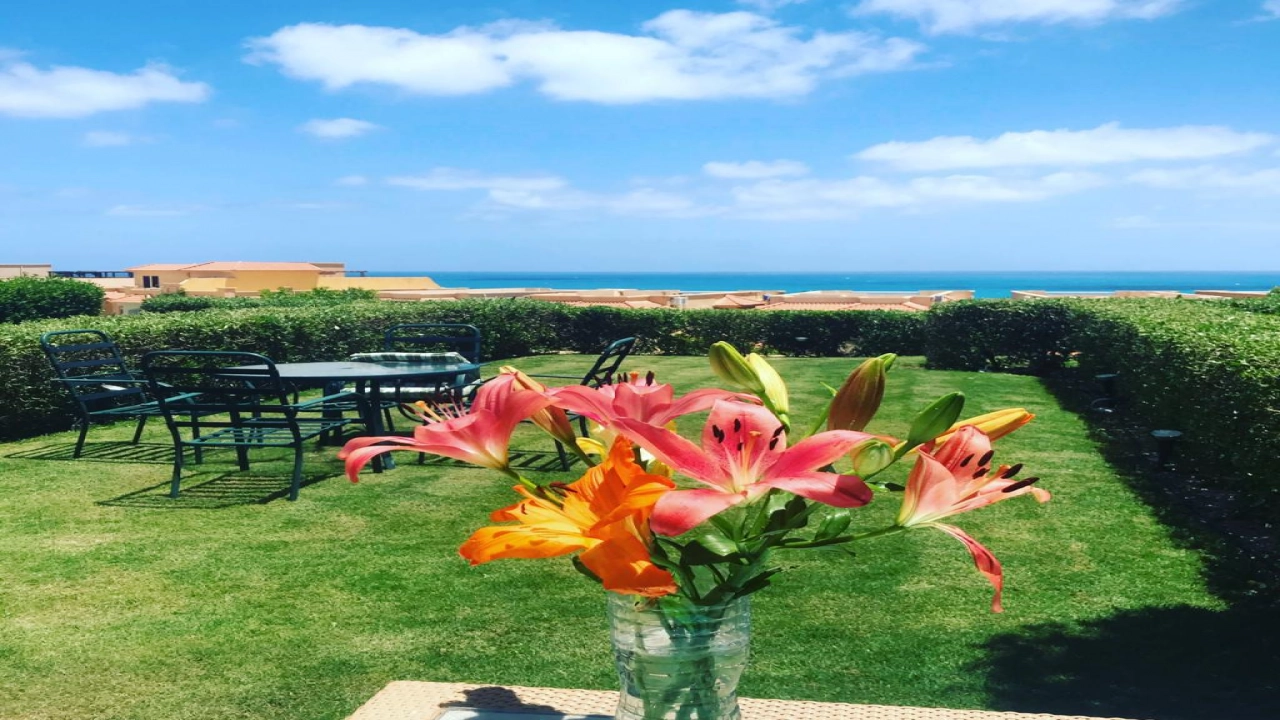 شاليه للايجار في تلال الساحل الشمالي 3غرف