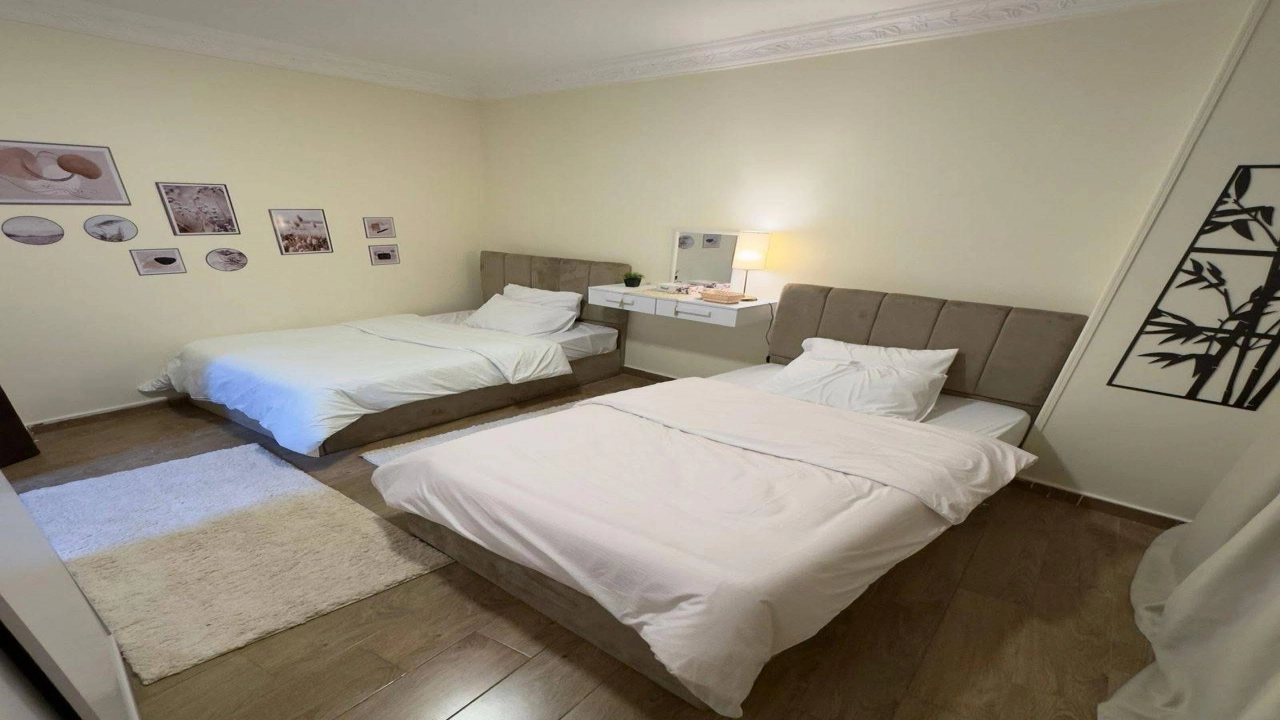 شقه للايجار المفروش  بالشيخ زايد