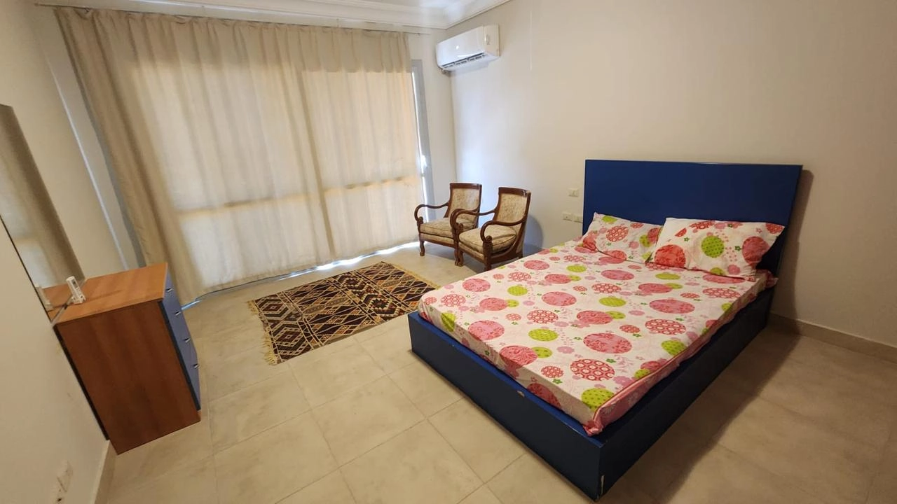 شالية دوبليكس للايجار غرف 4  بقرية لافيستا كاسكادا سيدى عبد الرحمن