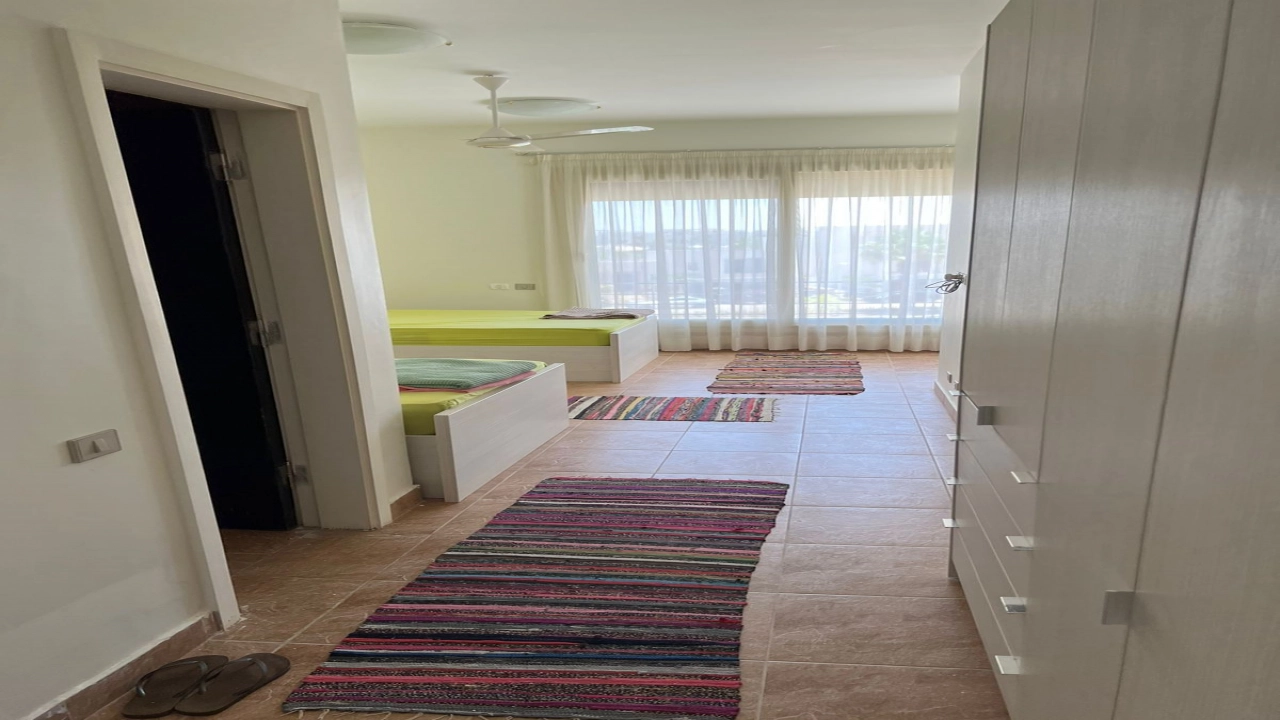 شاليه للإيجار في قرية هاسيندا باي الساحل الشمالي 4 غرف نوم