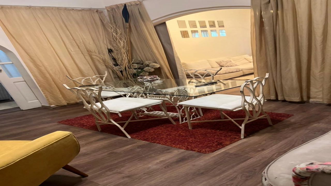 شقة إيجار مفروش بالزمالك - الناحية القبلية (بالقرب من نادي الجزيرة)