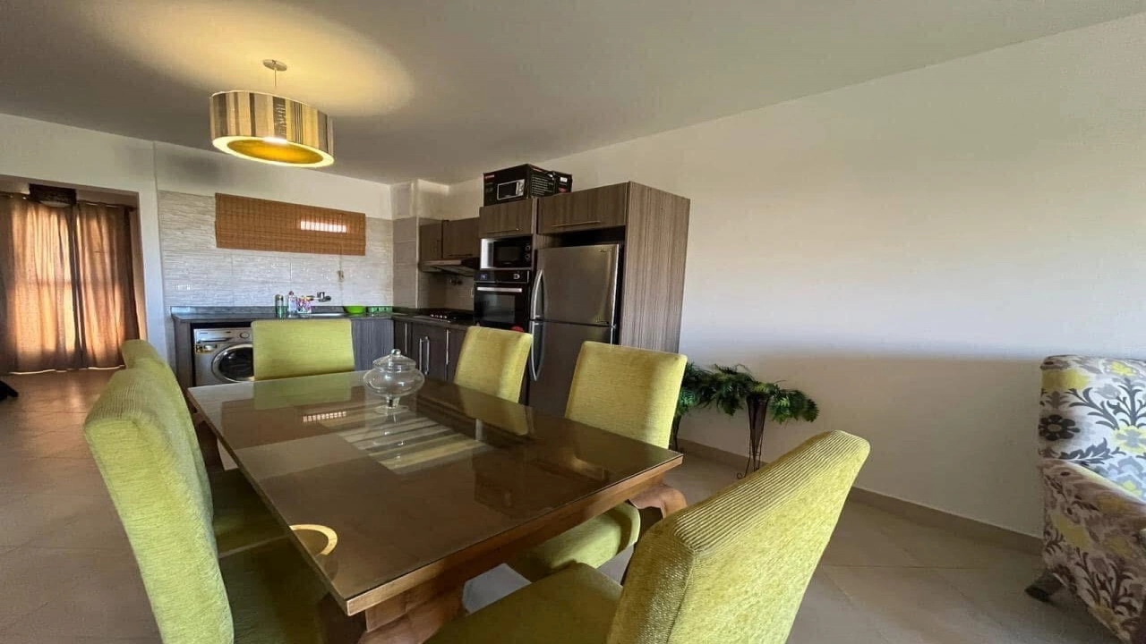 شاليه للإيجار في قرية امواج الساحل الشمالي 2 غرفة نوم