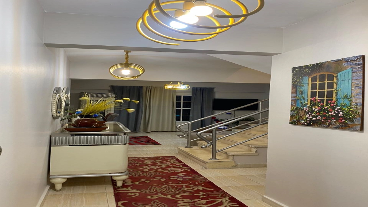 شاليه للايجار ارضي بجنينه في مارسيليا بيتش 2 3 غرف