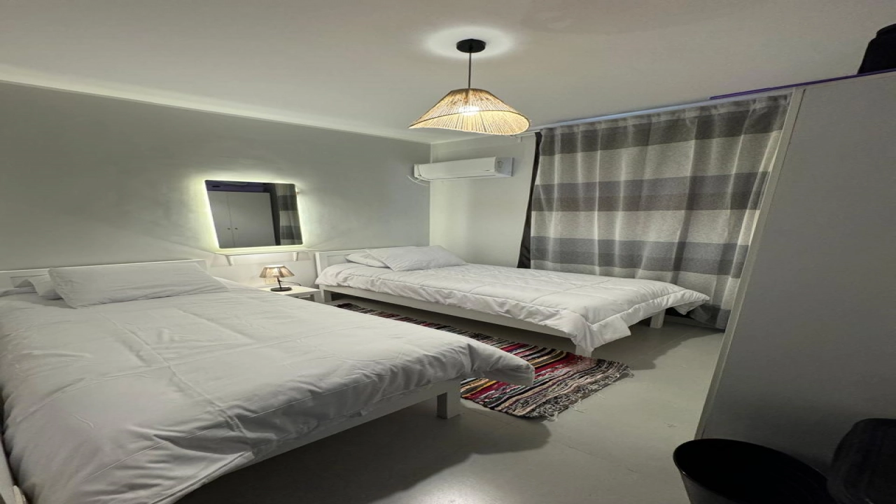 شاليه مميز ارضي بجنينه بماونتن فيو الساحل الشمالي 3 غرف